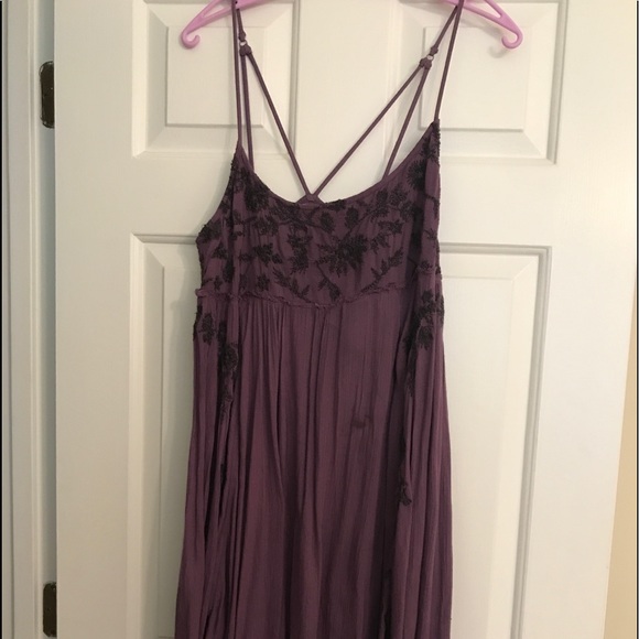 purple free people sundress - Picture 1 of 6